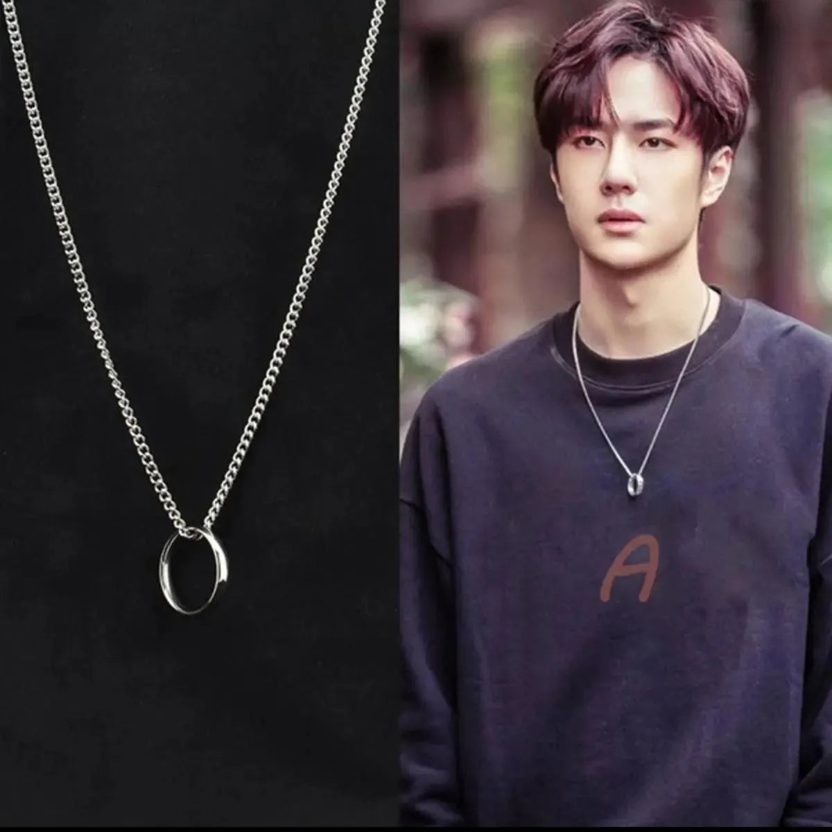 Ring Necklace/Chain For Men