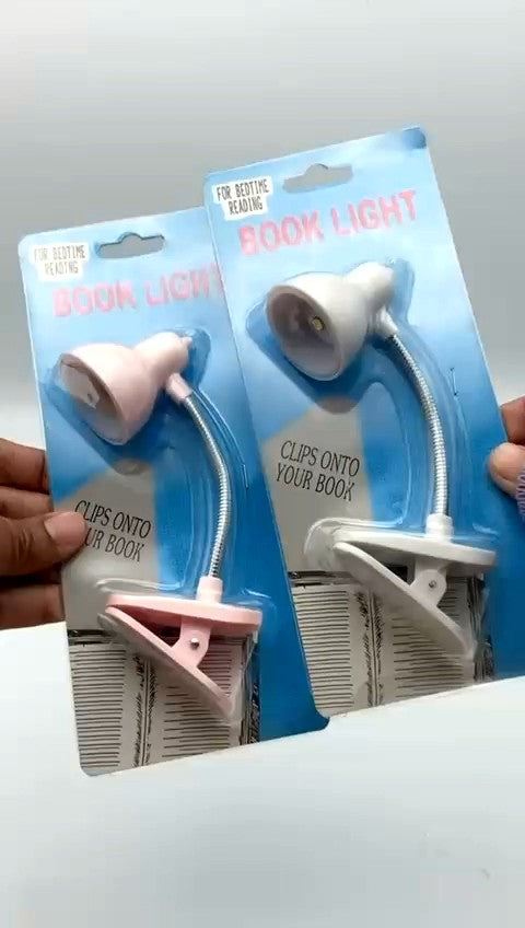 Mini Cute Fancy Book Clip Lamp